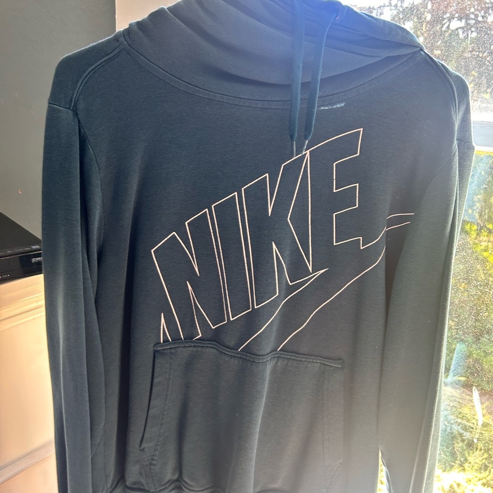 Nike Men's Dark Gray Hoodie